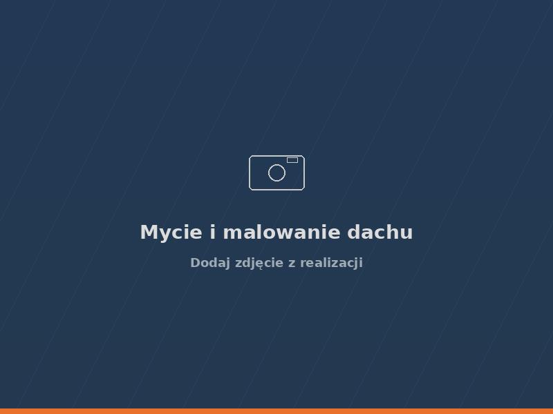 Mycie i malowanie dachu budynku mieszkalnego, okolice Augustowa